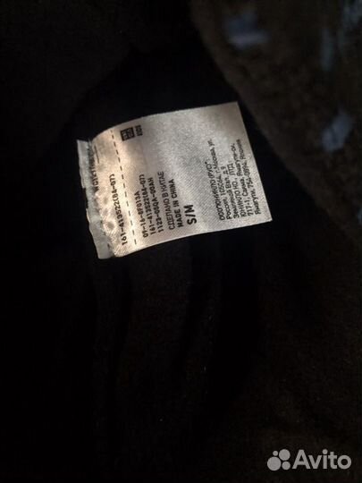 Шапка зимняя детская Uniqlo синяя новая с биркой