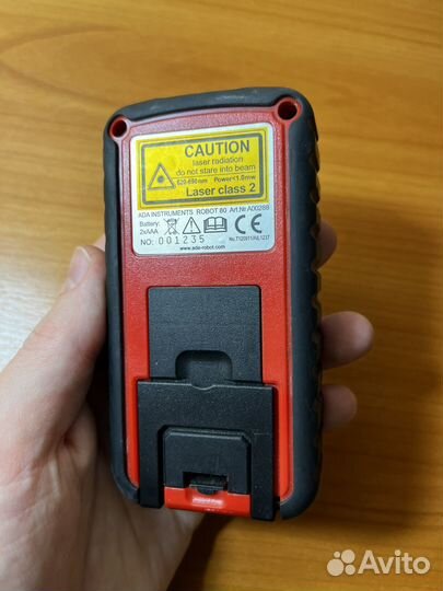 Лазерная рулетка ada robot 80