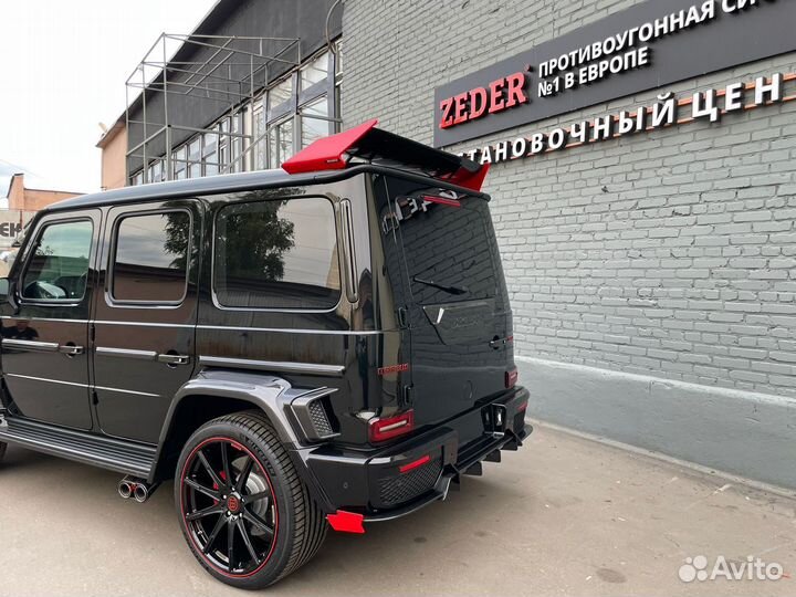 Спойлер Брабус на Mercedes G63