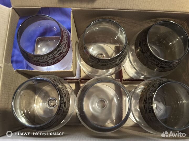 Хрустальные бокалы