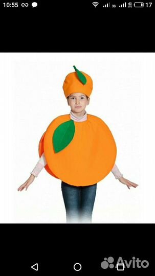 Костюм помидор, огурец, тыква, баклажан, чеснок
