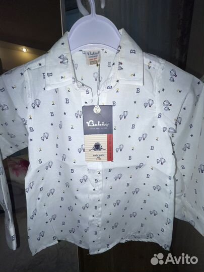 Рубашка на мальчика 98