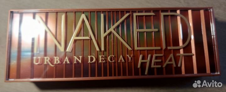 Палетка теней urban decay naked heat