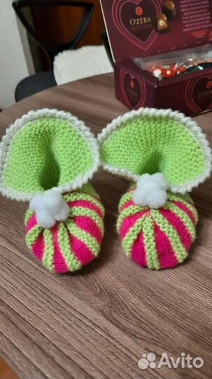 Пинетки вязаные