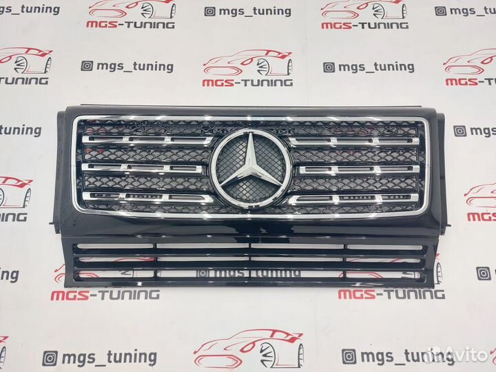 Решетка радиатора в стиле GLS на G-Class W463