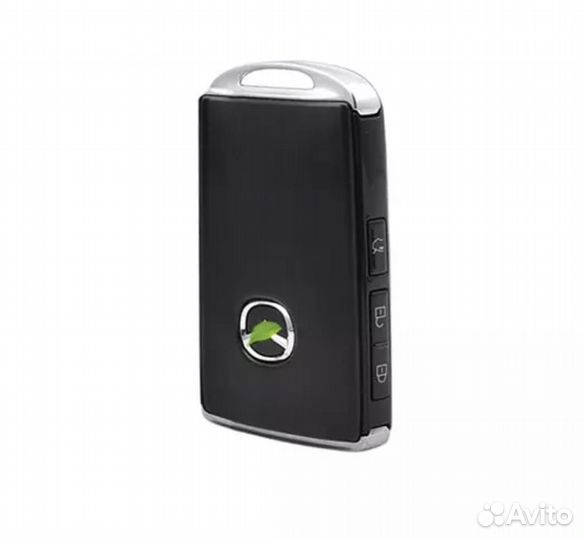 Чехол на ключ Mazda / Мазда 3 кнопки Grey 2020-2022