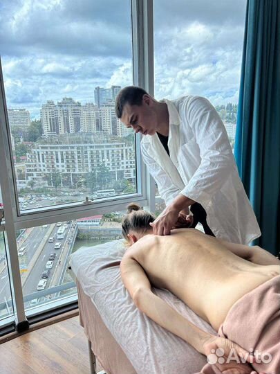 Массаж у мастера и на выезд