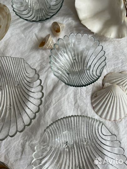 Тарелки- ракушки на ножках