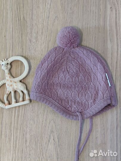 Шапка для девочки 40 см