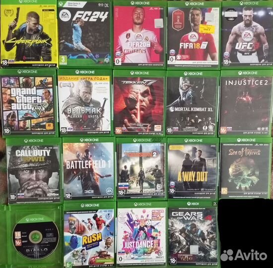 Игры, диски для Xbox One, Series X, S
