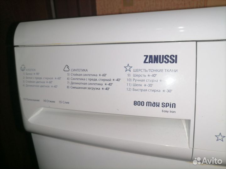 Стиральная машина бу zanussi