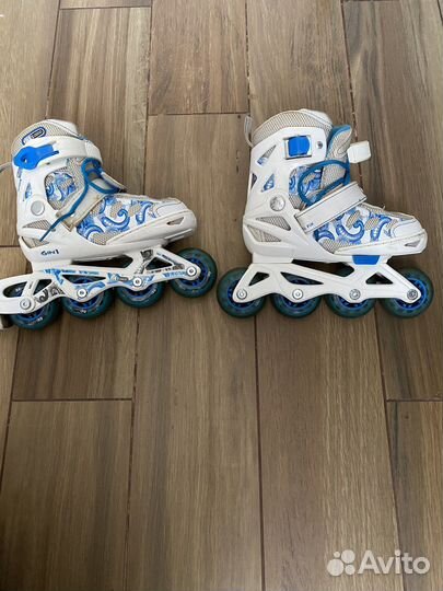 Ролики детские раздвижные reaction с 26 по 31