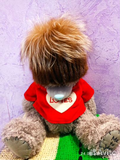 Шапка женская норка вязаная