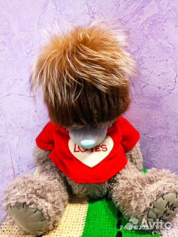 Шапка женская норка вязаная