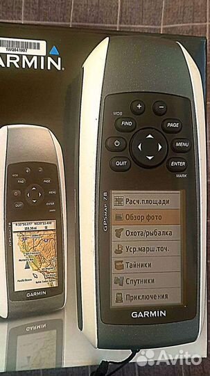Навигатор garmin GpsMap 78(нетонет)