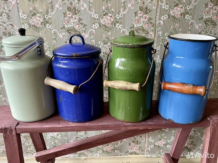 Посуда эмалированная СССР