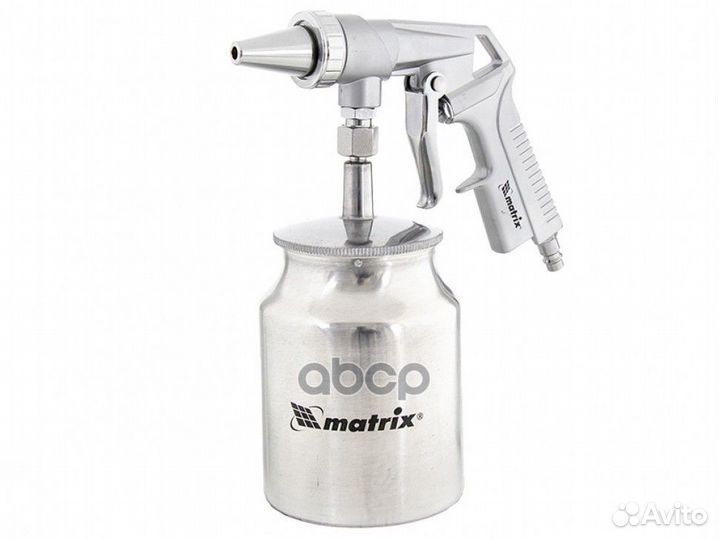 Пистолет пескоструйный с нижним бачком