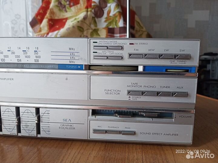 JVC PC-R55L ресивер усилитель тюнер Japan Япония