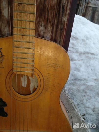 Гитара под восстановление пр-ва СССР