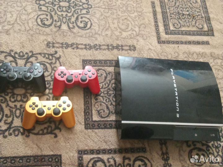 Игровая приставка ps3 прошитая, много игр