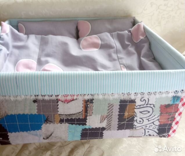 Куклы пупсы с кроваткой, 20 см