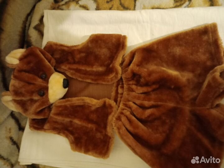 Новогодний костюм для мальчика медведь