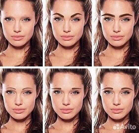 Перманентный макияж татуаж бровей