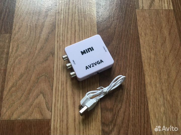Переходник AV - VGA (+aux) - Доставка