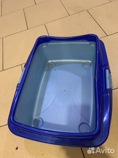 Лоток для кошек высокий бортик