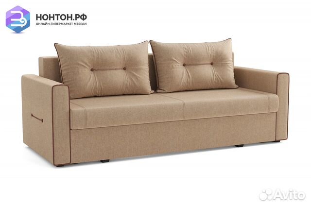 Диван еврокнижка Оригами бежевый