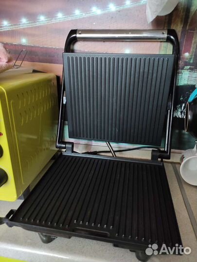 Электрогриль Tefal стальной