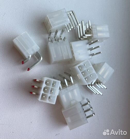 Разъем 6 pin новый S9/S17