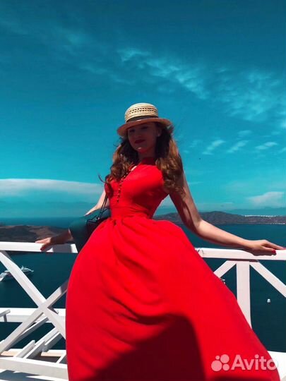 Красное платье на выпускной