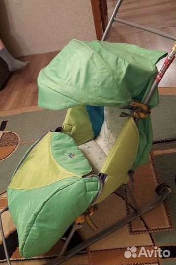 Коляска санки