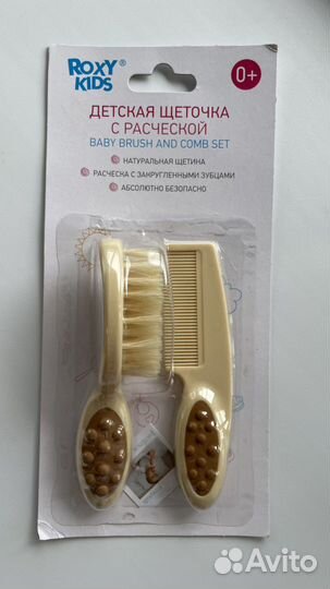 Детская щеточка с расческой
