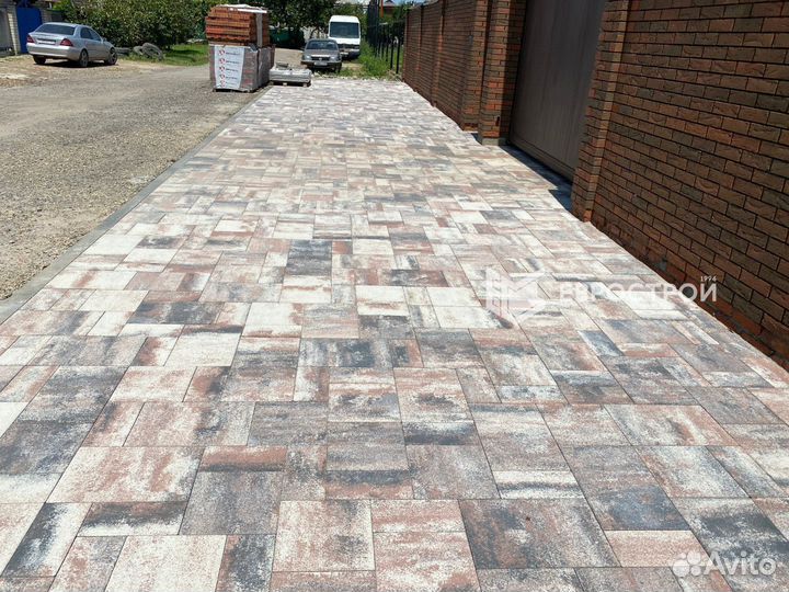 Тротуарная плитка, брусчатка, доставка