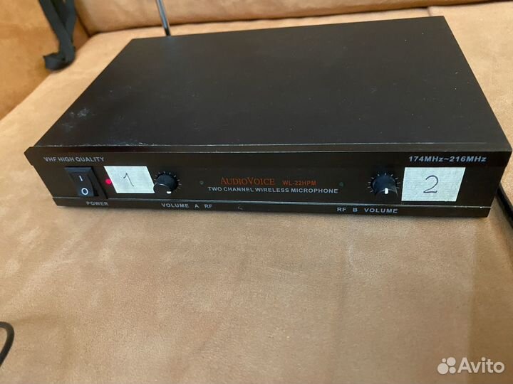 Микрофон петличный audiovoice wl-22hpm