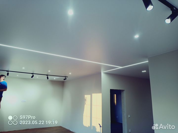 Натяжные потолки