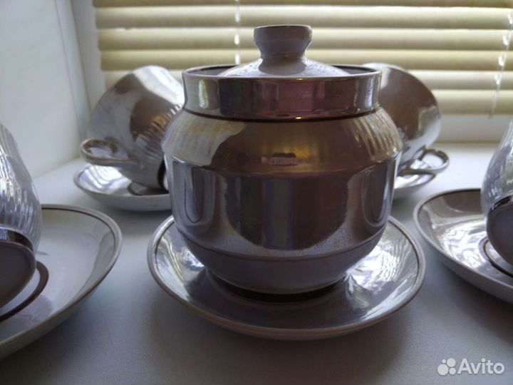 Остатки сервиза СССР Пролетарский неполный, посуда