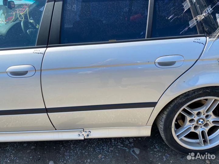 Задняя левая дверь BMW E39 цвет 354/7