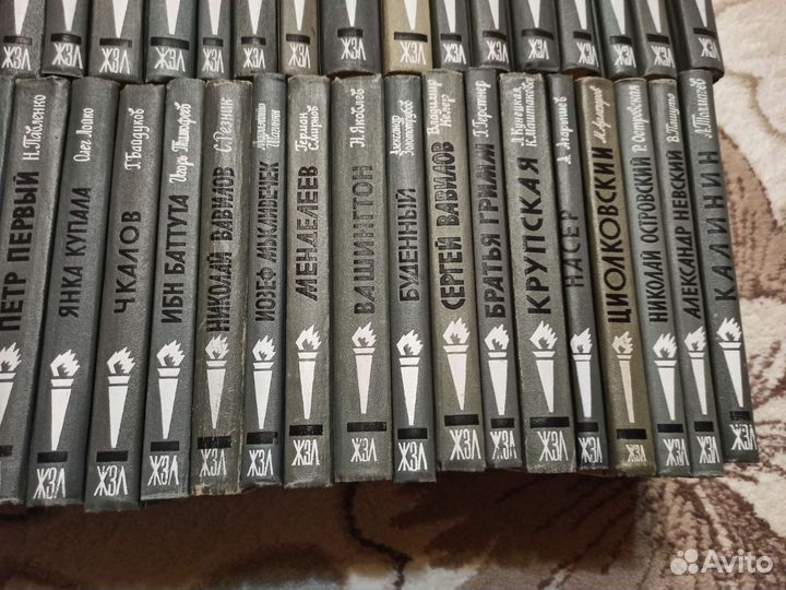 Книги из серии жзл. Жизнь замечательных людей.ссср