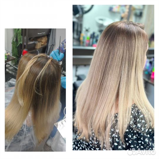 Модель на стрижку. Окрашивания