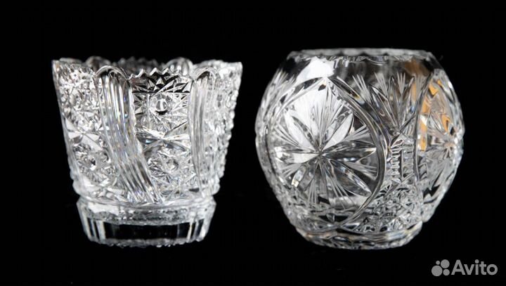 Ваза. Салатник. Конфетница. Хрусталь