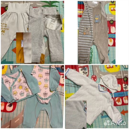 Огромный пакет вещей для мальчика mothercare, H&M