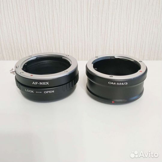 Переходники AF-NEX, OM-MFT