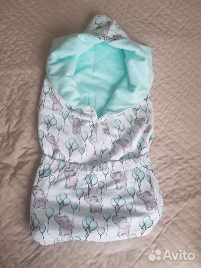 Конверт-одеяло на выписку трансформер