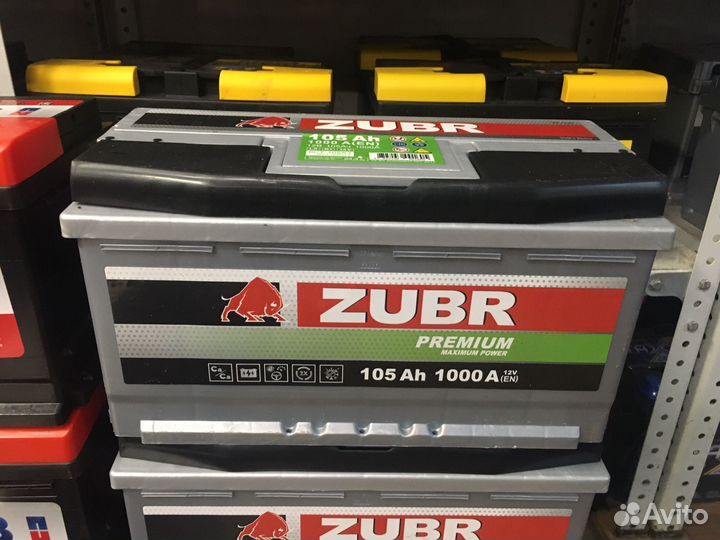Аккумулятор 105 ампер Зубр