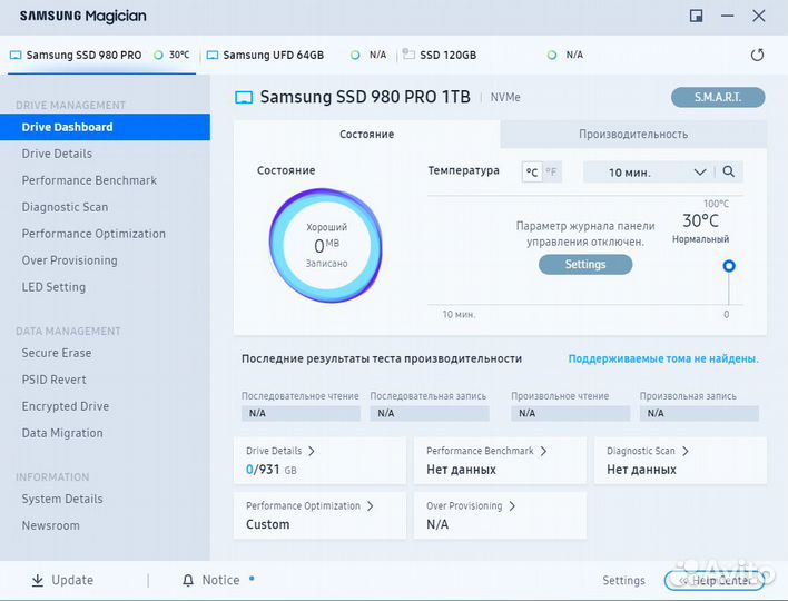 SSD Samsung 980 PRO M.2 2280 1 тб
