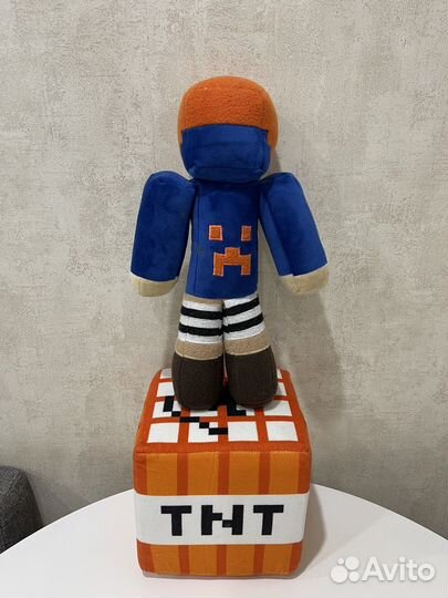 Мягкие игрушки minecraft