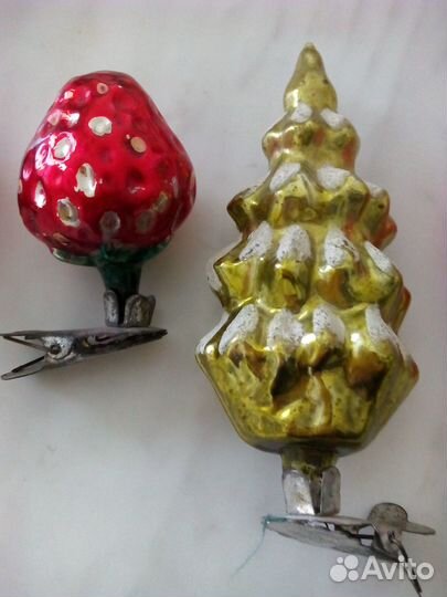 Ёлочные игрушки СССР